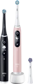 Oral-B iO Series 6N Duo Pack Zwart + Roze
