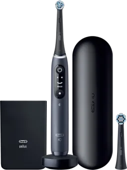 Oral-B iO Series 7w Zwart met extra opzetborstel