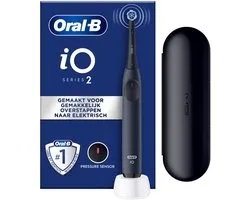Oral-B iO2 Dark Blue Elektrische Tandenborstel + 1 Opzetborstel + 1 Reisetui