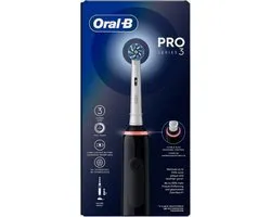 Oral-B PRO 3 3000 Black Sensitive Clean + 1 extra opzetborstel