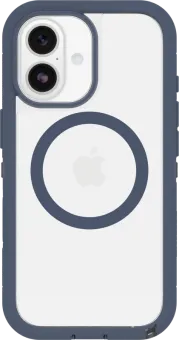 Otterbox Defender Pro XT iPhone 17 Back Cover met MagSafe Magneet Transparant Blauwe Rand