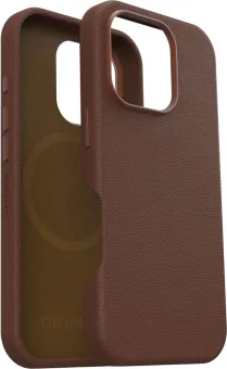 Otterbox Symmetry Apple iPhone 16 Pro Back Cover met MagSafe Magneet Leer Bruin