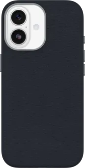 Otterbox Symmetry iPhone 17 Back Cover met MagSafe Magneet Leer Blauw