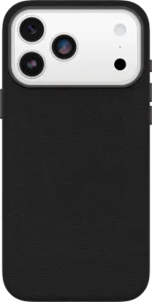 Otterbox Symmetry iPhone 17 Pro Max Back Cover met MagSafe Magneet Leer Zwart