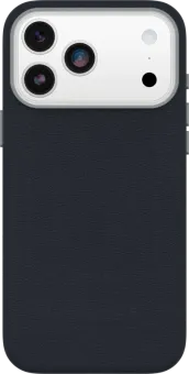 Otterbox Symmetry iPhone 17 Pro Max Back Cover met MagSafe Magneet Leer Blauw