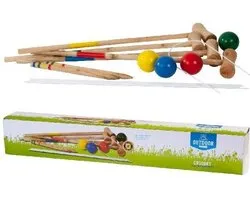 Outdoor Play Croquet - Croquet set - Houten uitvoering - Inclusief uitgebreide handleiding