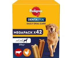 Pedigree Dentastix - Grote Hond - Gebitsverzorging - 42 Kauwsnacks