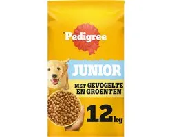 Pedigree Hondenbrokken - Junior - Gevogelte en Groenten - 12kg