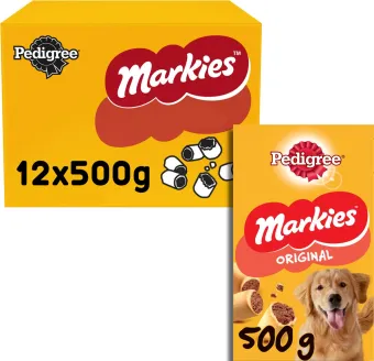 Pedigree Hondensnacks - Markies Original Koekjes - 12x500g Pedigree Hondensnacks - Markies Original Koekjes - 12x500g