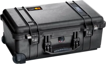Peli 1510 Protector Case Zwart Trolley met plukschuim