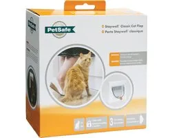 Petsafe 917 Classic - Incl. Tunnel - Wit - Kattenluik - O 22.4 cm