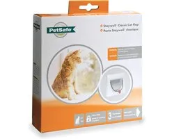 Petsafe 919 Classic - Wit - Kattenluik - 22,4 x 22,4 x 22,4 cm