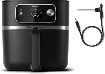 Philips Airfryer XXL Connected HD9880/90 + Voedselthermometer