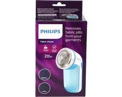 Philips GC026/00 - Pluizenverwijderaar - Ontpiller met 3 Groottes - Blauw / Wit