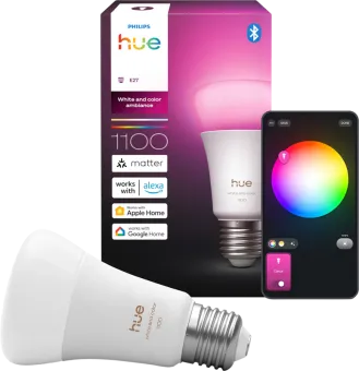 Philips Hue A60 White and Color E27 1100lm 2-pack