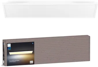 Philips Hue Aurelle White Ambiance - Wit - Rechthoekig