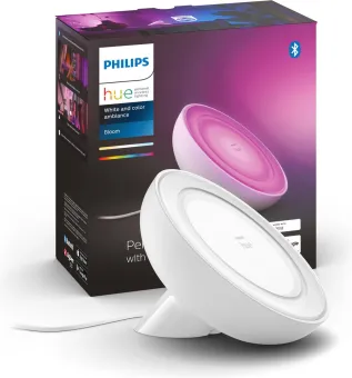 Philips Hue Bloom tafellamp White & Color Wit Philips Hue Bloom tafellamp White & Color Wit