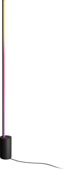 Philips Hue Gradient Signe vloerlamp - wit en gekleurd licht - zwart