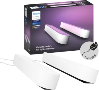 Philips Hue Play Lichtbalk White & Color Wit Duo Pack