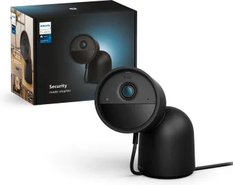 Philips Hue Secure desktop beveiligingscamera Zwart Philips Hue Secure desktop beveiligingscamera Zwart