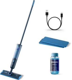 Philips OneUp Elektrische Dweil 3000 series XV3101/11 - 1 extra dweildoek - Dweilsysteem - Vloerreiniger - Vuil water opzuigen - 1 stand - 50min dweilen - Geen emmer nodig - Extra dweildoek Philips OneUp Elektrische Dweil 3000 series XV3101/11 - 1 extra dweildoek - Dweilsysteem - Vloerreiniger - Vuil water opzuigen - 1 stand - 50min dweilen - Geen emmer nodig - Extra dweildoek