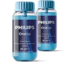Philips OneUp schoonmaakmiddel XV1892/02 - Ultra geconcentreerd - Fris & Streeploos Dweilen - Dubbelverpakking