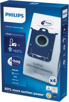 Philips S-bag FC8021/03 - Stofzuigerzakken - 4 stuks Philips S-bag FC8021/03 - Stofzuigerzakken - 4 stuks
