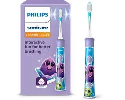 Philips Sonicare For Kids - Elektrische tandenborstel voor kinderen - Paars - Met App - HX6322/12