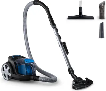 Philips Stofzuiger zonder Zak FC9331/09 - Alle Vloertypen - Sterke Zuigkracht - Met H13 Allergiefilter - Met Extra Mondstuk - Blauw Philips Stofzuiger zonder Zak FC9331/09 - Alle Vloertypen - Sterke Zuigkracht - Met H13 Allergiefilter - Met Extra Mondstuk - Blauw
