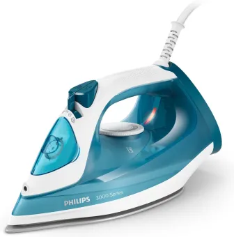 Philips Stoomstrijkijzer 3000 Series DST3011/20 - Zelfreinigend - Verticaal Strijken - Druppelstop - Blauw Philips Stoomstrijkijzer 3000 Series DST3011/20 - Zelfreinigend - Verticaal Strijken - Druppelstop - Blauw