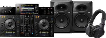 Pioneer DJ XDJ-RR + Pioneer DJ HDJ-CUE1 + Pioneer VM80 (per paar)