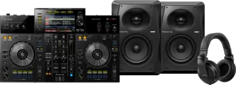 Pioneer DJ XDJ-RR + Pioneer DJ HDJ-X5 Zwart + Pioneer VM50 (per paar)