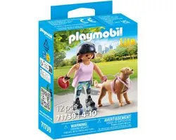 PLAYMOBIL® Inliner met retriever - P-71739