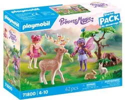 PLAYMOBIL® Startpakket feeën met schattige bosdieren - P-71800