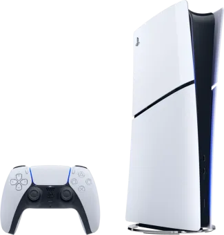PlayStation 5 Slim Digital Edition + Extra Controller Wit