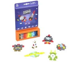 Plus-Plus Activity Pad - Puzzle by Number - Ruimte - 3989 - Bouwspeelgoed en puzzel - Constructiespeelgoed - Set met bouwstenen - Vanaf 5 jaar