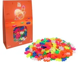 Plus-Plus Basic Neon 300 delige bouwset - 3351 - Bouwspeelgoed - Constructiespeelgoed - Set met bouwstenen - Vanaf 5 jaar