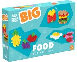 Plus-Plus BIG Activity - Food - 3993 - Bouwspeelgoed - Constructiespeelgoed - Set met bouwstenen - Vanaf 1 jaar