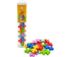 Plus-Plus - BIG Tropical Tube - Constructiespeelgoed - Set Met Bouwstenen - 15 Delige Bouwset - Bouwspeelgoed - Vanaf 1 Jaar