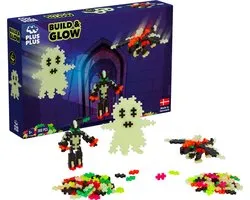 Plus-Plus - Build & Glow - Glow In The Dark - Constructiespeelgoed - Set Met Bouwstenen - 360 Delige Bouwset - Bouwspeelgoed - Vanaf 5 Jaar