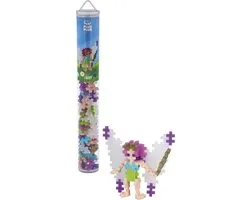 Plus-Plus - Fairy Tube - Constructiespeelgoed - Set Met Bouwstenen - 100 Delige Bouwset - Bouwspeelgoed - Vanaf 3 Jaar