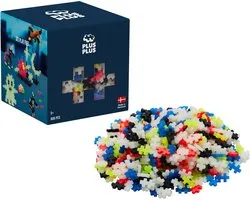 Plus-Plus Glow in the dark 600 delige bouwset - 3974 - Bouwspeelgoed - Constructiespeelgoed - Set met bouwstenen - Vanaf 5 jaar