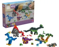 Plus-Plus Learn to Build dino`s 600 delige bouwset - 3918 - Bouwspeelgoed - Constructiespeelgoed - Set met bouwstenen - Vanaf 5 jaar