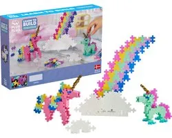 Plus Plus Leer Eenhoorns Bouwen (3908) Constructiespel Veelkleurig