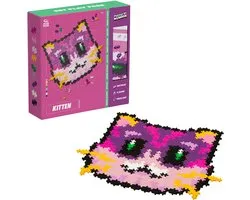 Plus-Plus Puzzle by Number Kitten 500 stukjes