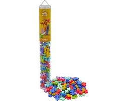 Plus-Plus Tube tropical 100 delige bouwset - 4264 - Bouwspeelgoed - Constructiespeelgoed - Set met bouwstenen - Vanaf 5 jaar