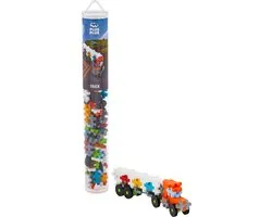 Plus-Plus Tube vrachtwagen 100 delige bouwset - 4287 - Bouwspeelgoed - Constructiespeelgoed - Set met bouwstenen - Vanaf 5 jaar