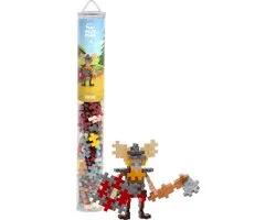 Plus-Plus - Viking Tube - Constructiespeelgoed - Set Met Bouwstenen - 100 Delige Bouwset - Bouwspeelgoed - Vanaf 3 Jaar