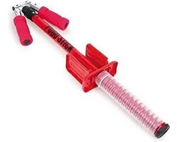 Pogo stick rood - 90 x 26 x 6 cm - Vanaf 5 jaar- aluminium