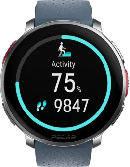 Polar Vantage V3 Zilver/Blauw